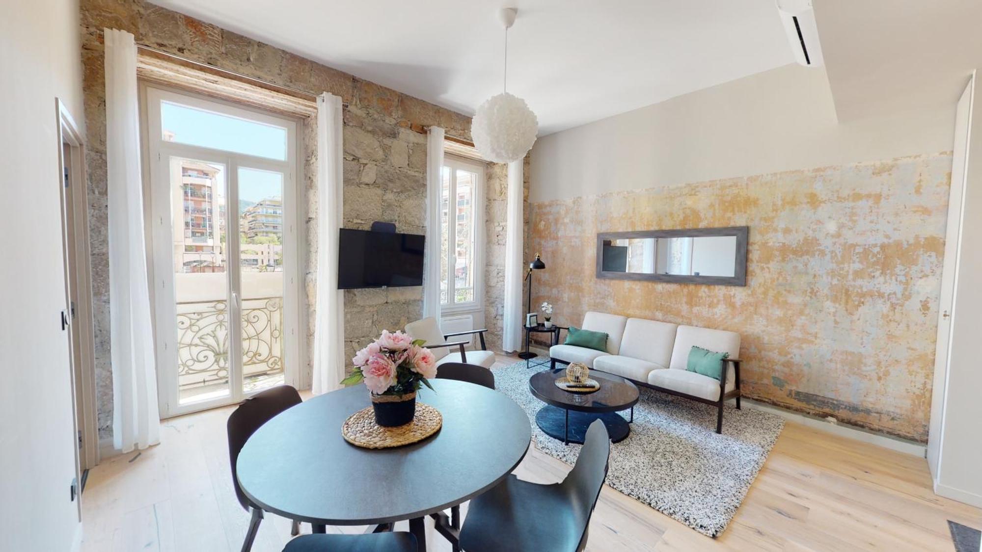 Appartement Riviera - Balcon Barla - Old Port Place Du Pin